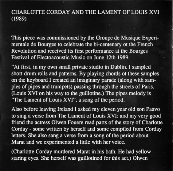 Roger Doyle - Charlotte Corday / Thalia-4