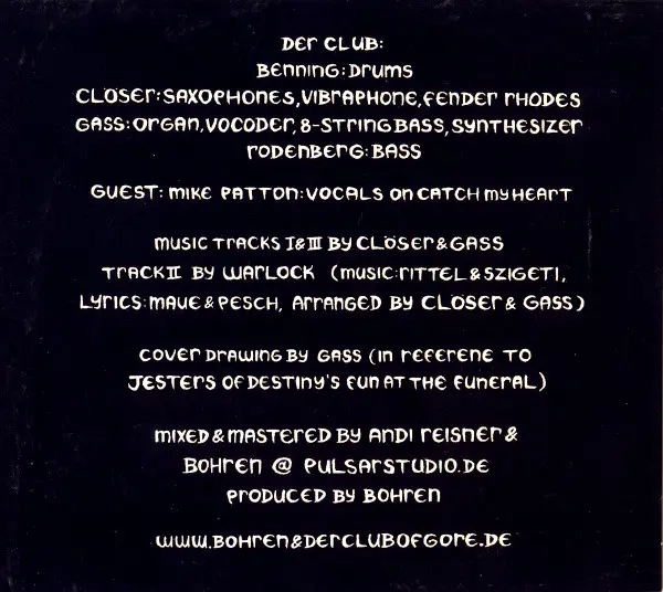 Bohren & Der Club Of Gore - Beileid-2