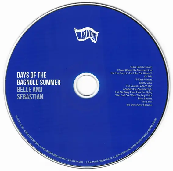 Belle & Sebastian - Days Of The Bagnold Summer-2