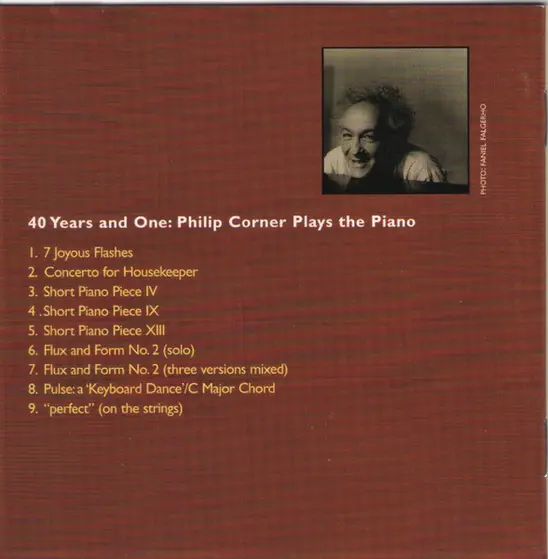 Philip Corner - 40 Years And One: Philip Corner Plays The Piano-3