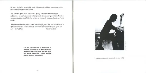 Philip Corner - 40 Years And One: Philip Corner Plays The Piano-34
