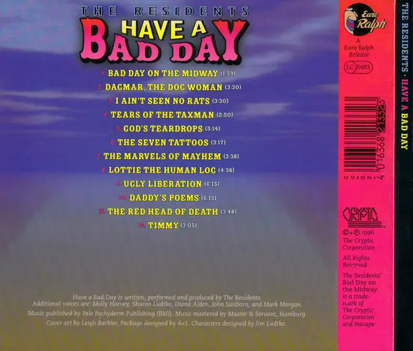 The Residents - Have A Bad Day-1