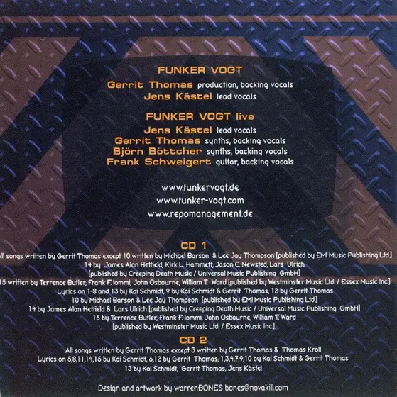 Funker Vogt - Always And Forever Volume 2-0