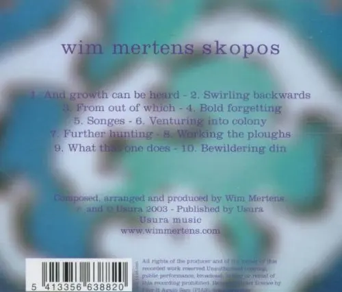 Wim Mertens - Skopos-1
