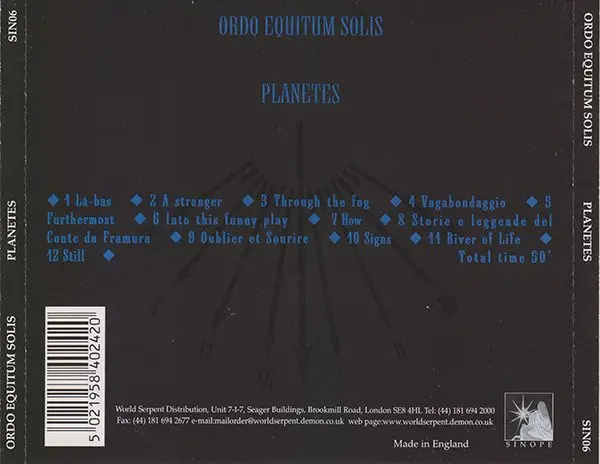 Ordo Equitum Solis - Planetes-1