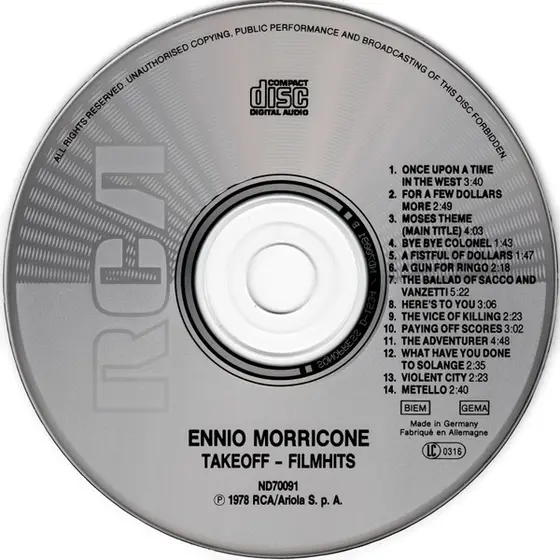 Ennio Morricone - Film Hits-2
