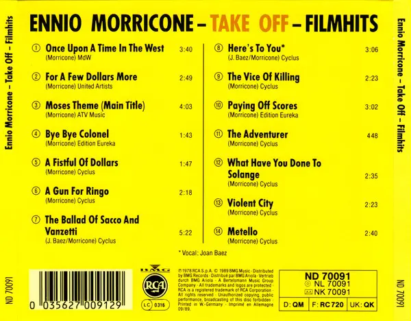Ennio Morricone - Film Hits-1