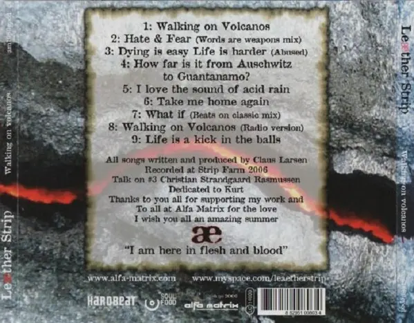 Leæther Strip - Walking On Volcanos-1