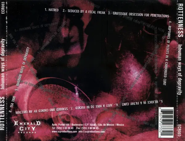Rottenness - Inhuman Ways Of Depravity-8