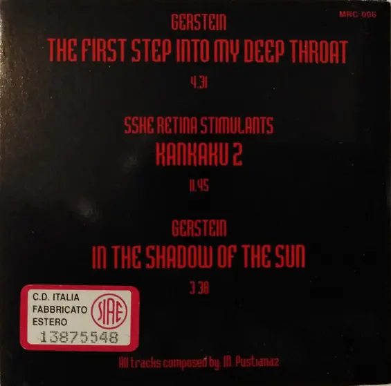 Gerstein / Sshe Retina Stimulants - Harakiri For Seven Strings-2