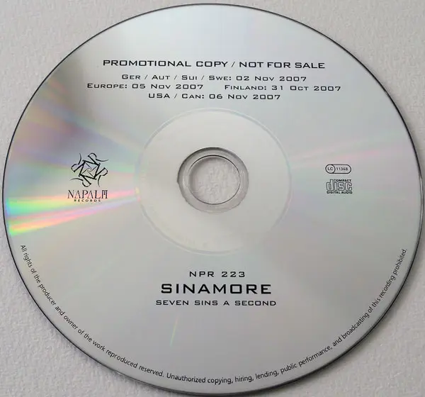 Sinamore - Seven Sins A Second-2