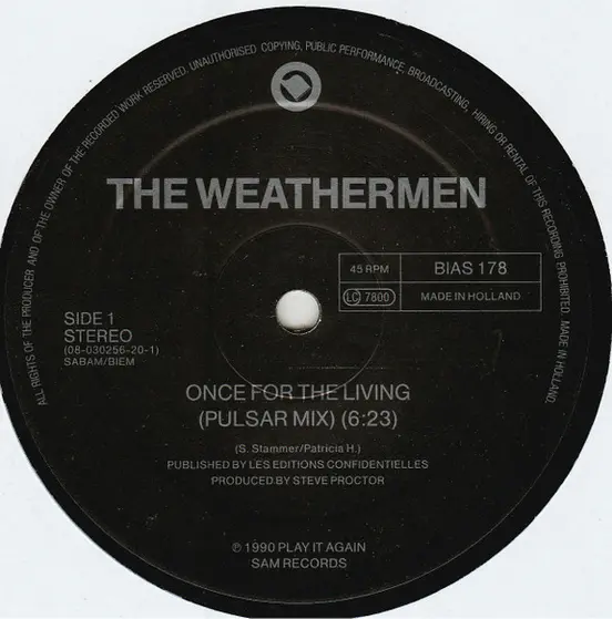 The Weathermen - Once For The Living-3