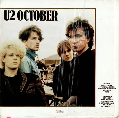 U2 - October LP-0