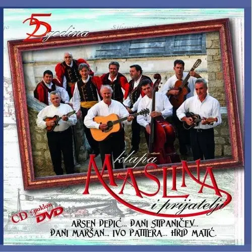 KLAPA MASLINA I PRIJATELJI - 25 Godina Klape Maslina CD+DVD-0