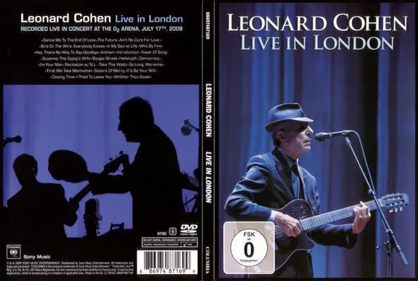 LEONARD COHEN - Live In London DVD-0
