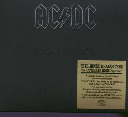 AC/DC - Back In Black CD-0