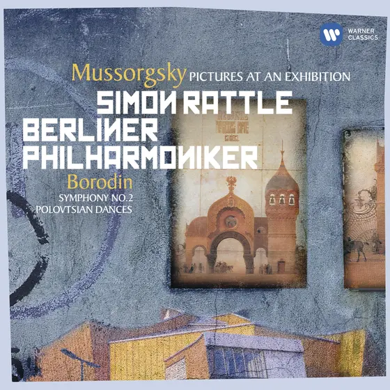 SIMON RATTLE, BERLINER PHILHARMONIKER - Mussorgsky: Pictures At An Exibition CD-0