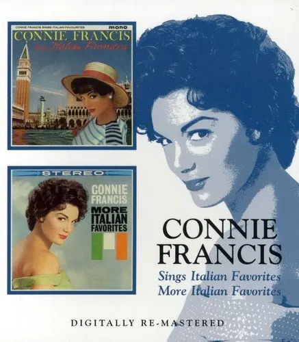 CONNIE FRANCIS - Sings Italian Favorites,  More Italian Favorites CD-0