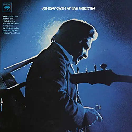 JOHNNY CASH - At San Quentin LP-0