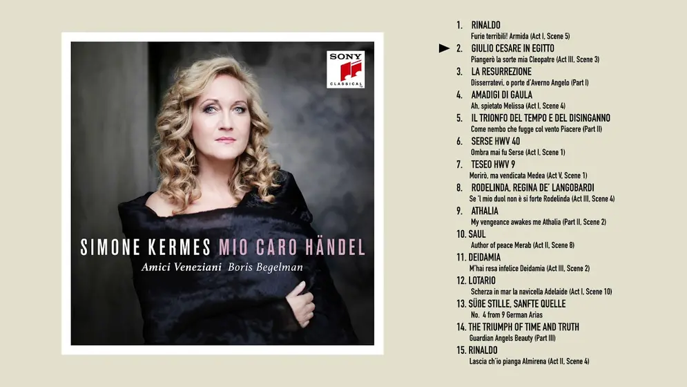SIMONE KERMES - Mio Caro Handel CD-0