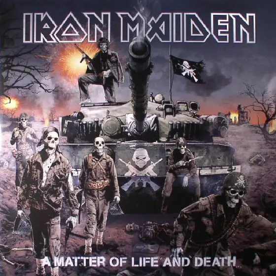 IRON MAIDEN - A Matter Of Life And Death (2019 Remaster) CD-0