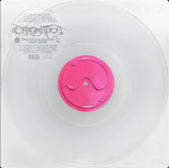LADY GAGA - Chromatica (Clear Vinyl) LP-0