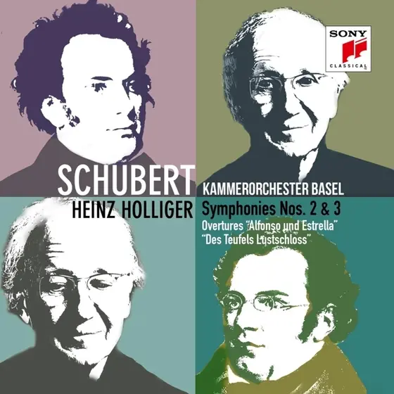 KAMMERORCHESTER BASEL - Schubert, Holliger: Sinfonie Nr, 3 D-dur D200, Sinfonie Nr.2 B-dur D 125 CD-0