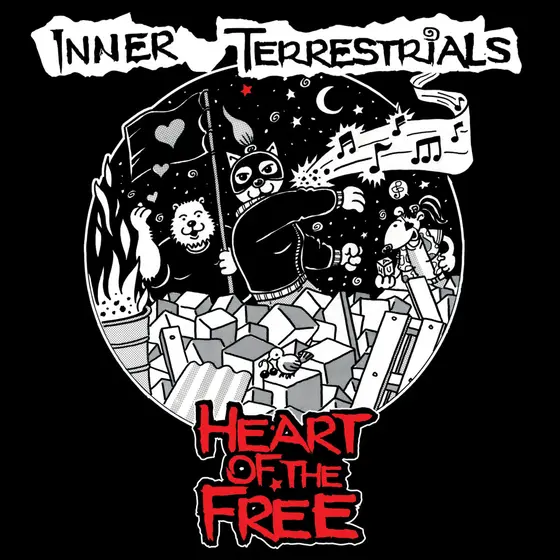 INNER TERRESTRIALS - Heart Of The Free LP-0