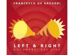 FRANCESCO DE GREGORI - Left & Right Documenti Dal Vivo CD-0
