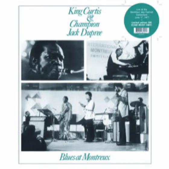 KING CURTIS & CHAMPION JACK DUPREE - Blues At Montreux (Clear Vinyl) LP-0