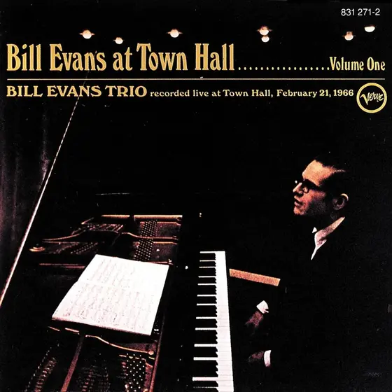 BILL EVANS TRIO - Bill Evans At Town Hall Vol.1 (Acoustic Sounds) LP-0