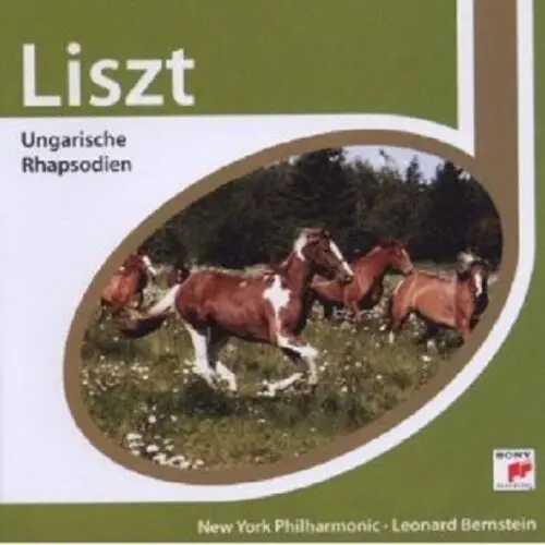 LEONARD BERNSTEIN - Liszt, Enescu & Brahms: Ungarische Rhapsodien... CD-0