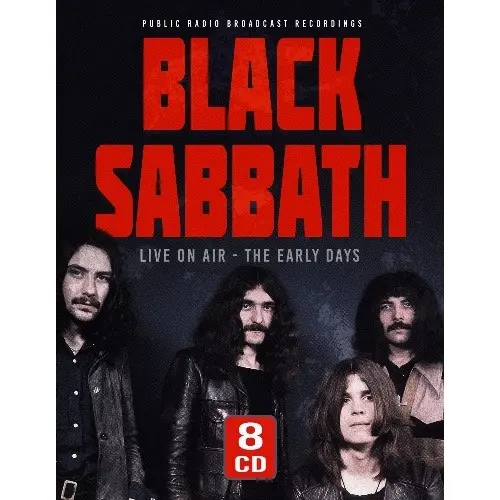 BLACK SABBATH - Radio Broadcast Recordings: Live On Air- Early Years CD8-0