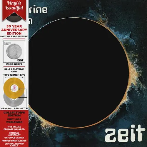 TANGERINE DREAM - Zeit (50th Anniversary Deluxe Gold & Platinum Vinyl) LP2-0