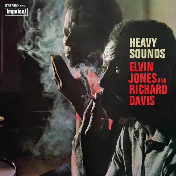 ELVIN JONES AND RICHARD DAVIS - Heavy Sounds (Verve By Request) LP-0
