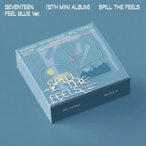 SEVENTEEN - Spill The Feels (Blue Version) CD+BOOK-0