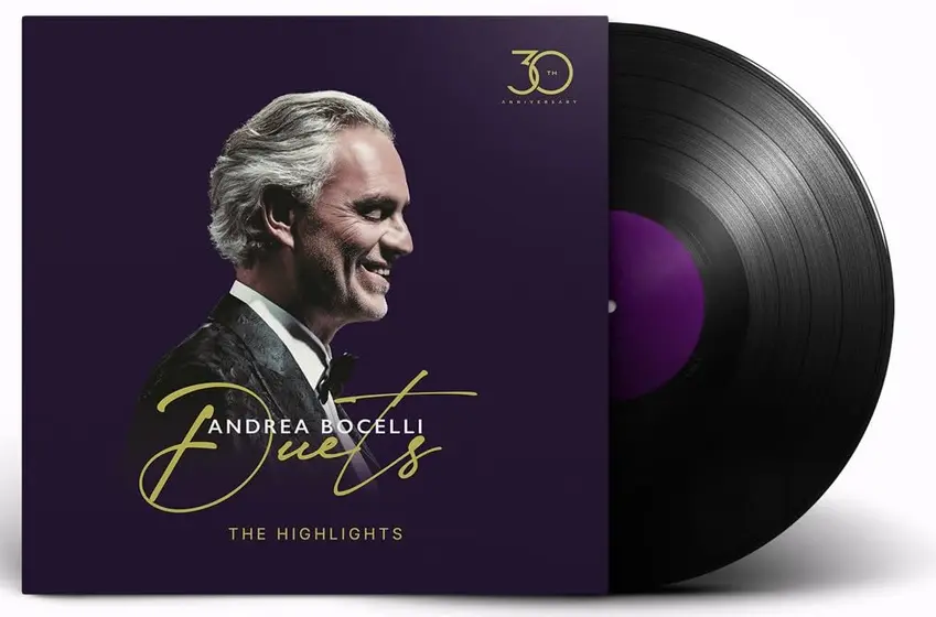 ANDREA BOCELLI - Duets: Highlights LP-0