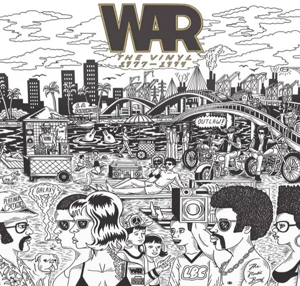 WAR - The Vinyl 1977-1994 (Black Friday RSD Coloured Vinyl) LP5-0