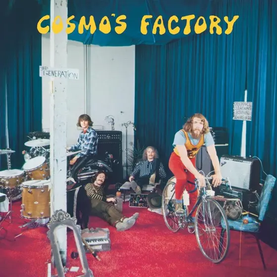 CREEDENCE CLEARWATER REVIVAL - Cosmo's Factory (Apple Red Vinyl) LP-0