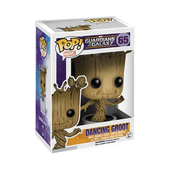 FUNKO POP BOBBLE: MARVEL - GUARDIANS OF THE GALAXY - DANCING GROOT-1