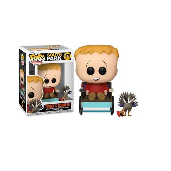 FUNKO POP ANIMATION: SOUTH PARK - TIMMY & GOBBLES-1