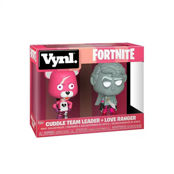 FUNKO POP FORTNITE: CUDDLE TEAM LEADER + LOVE RANGER-1