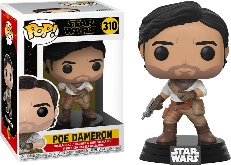 FUNKO POP STAR WARS EP 9: STAR WARS - POE DAMERON-0