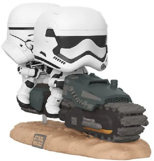FUNKO POP MOVIE MOMENT: STAR WARS EP 9 - FIRST ORDER TREAD SPEEDER-0