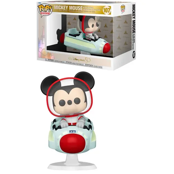 FUNKO POP RIDES SUPER DELUXE: DISNEY - SPACE MOUNTAIN W/ MICKEY MOUSE-0