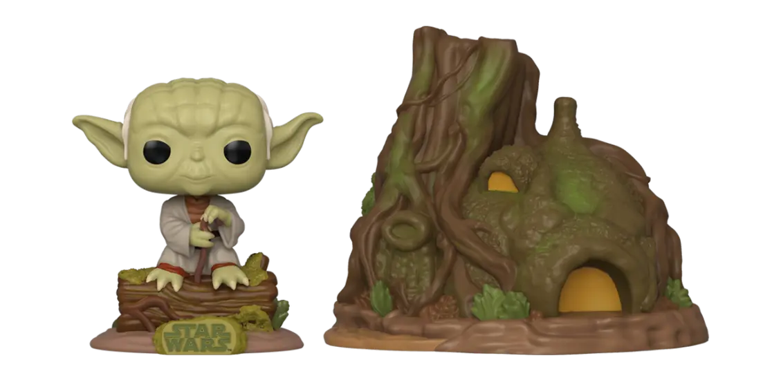 FUNKO POP TOWN: STAR WARS - YODA'S HUT-0
