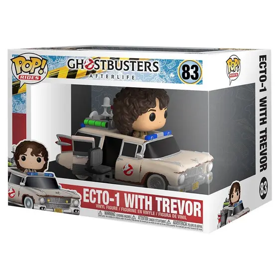 FUNKO POP RIDES SUPER DELUXE: GHOSTBUSTERS - ECTO 1 W/SCISSOR SEAT-1