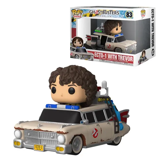 FUNKO POP RIDES SUPER DELUXE: GHOSTBUSTERS - ECTO 1 W/SCISSOR SEAT-2