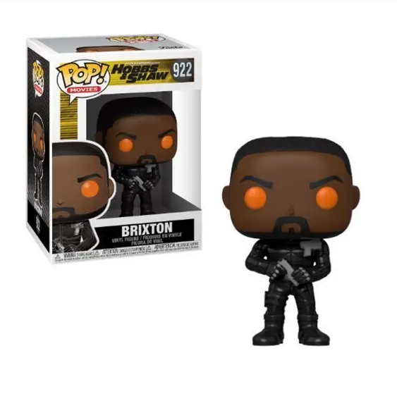 FUNKO POP MOVIES: HOBBS & SHAW- BRIXTON W/ ORANGE EYES-2