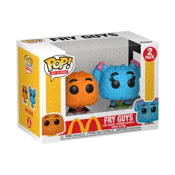 FUNKO POP AD ICONS: MCDONALD'S - 2PK FRY GUY-1